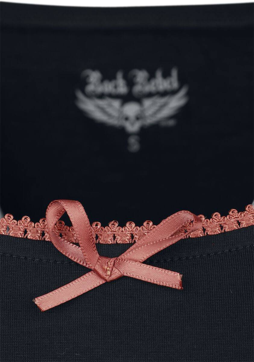 EMP Langarmshirt Schwarz Von Rock Rebel By EMP