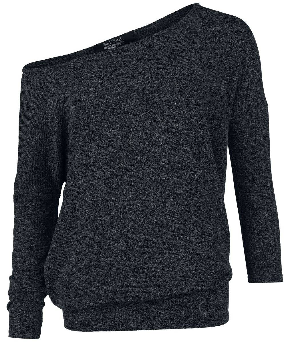 EMP Langarmshirt Schwarz Von Rock Rebel By EMP
