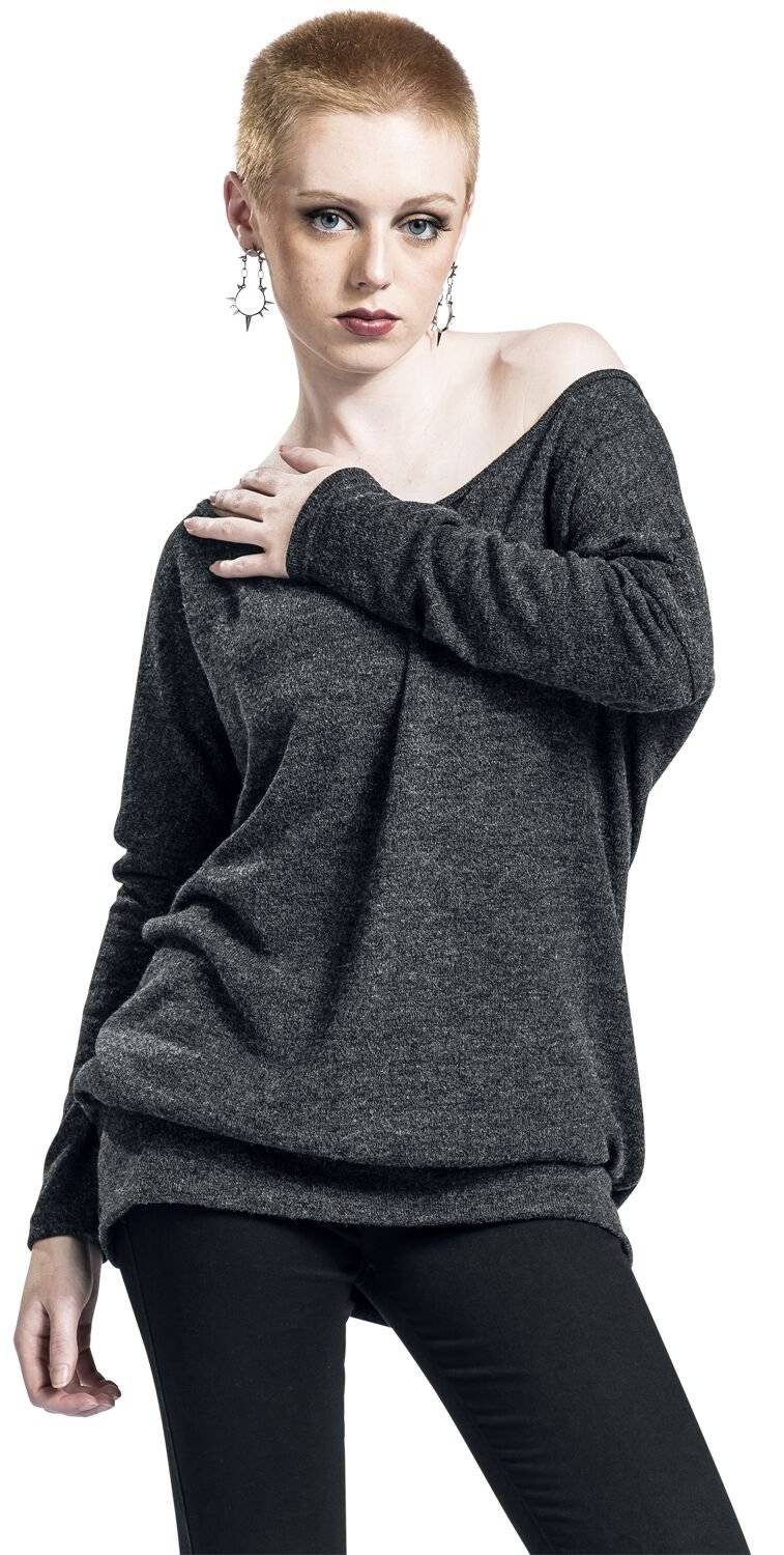 EMP Langarmshirt Schwarz Von Rock Rebel By EMP