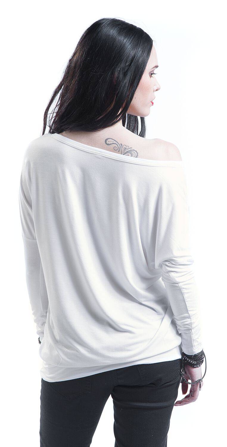 EMP Langarmshirt Weiß Von RED By EMP