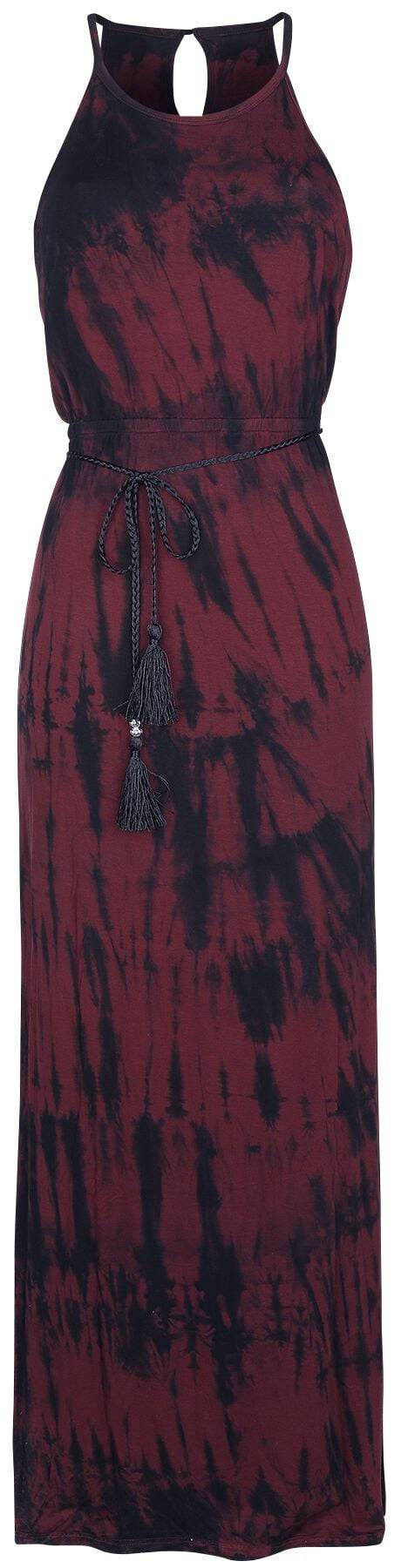 EMP Langes Kleid rot/schwarz von RED by EMP
