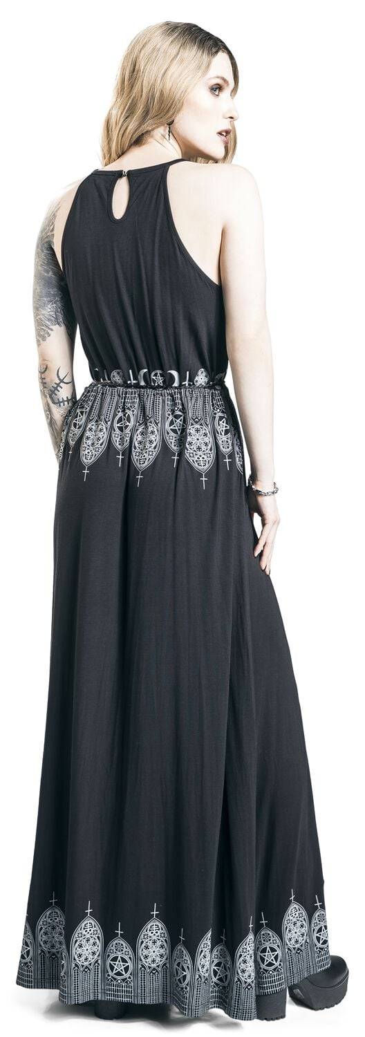 EMP Langes Kleid Schwarz Von Gothicana By EMP