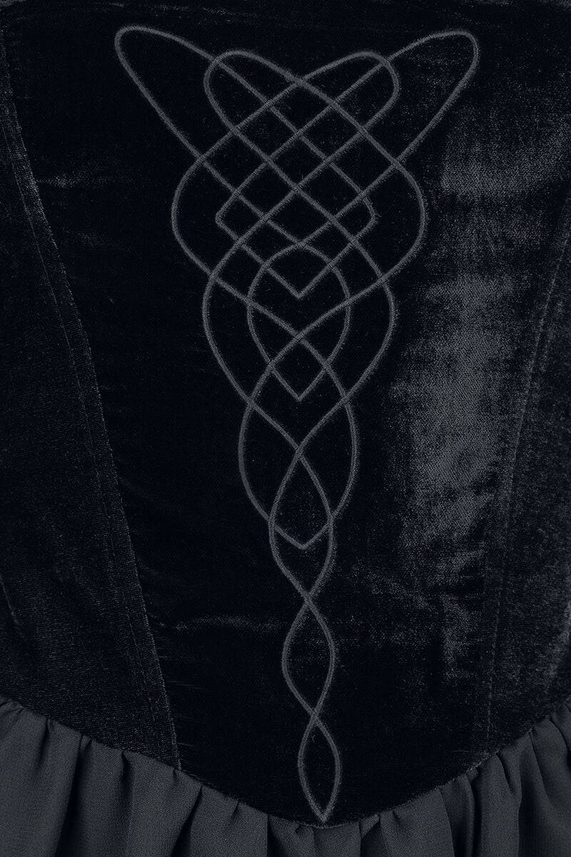 EMP Langes Kleid Schwarz Von Gothicana By EMP