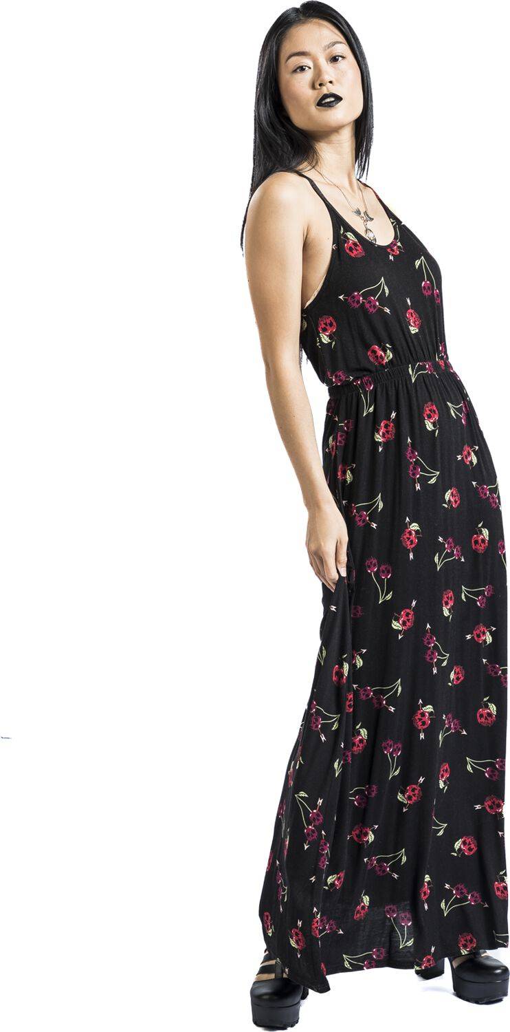 EMP Langes Kleid Schwarz Von Rock Rebel By EMP