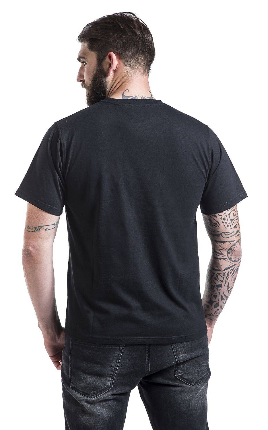 EMP "Langsett" T-Shirt Schwarz Von Lonsdale London
