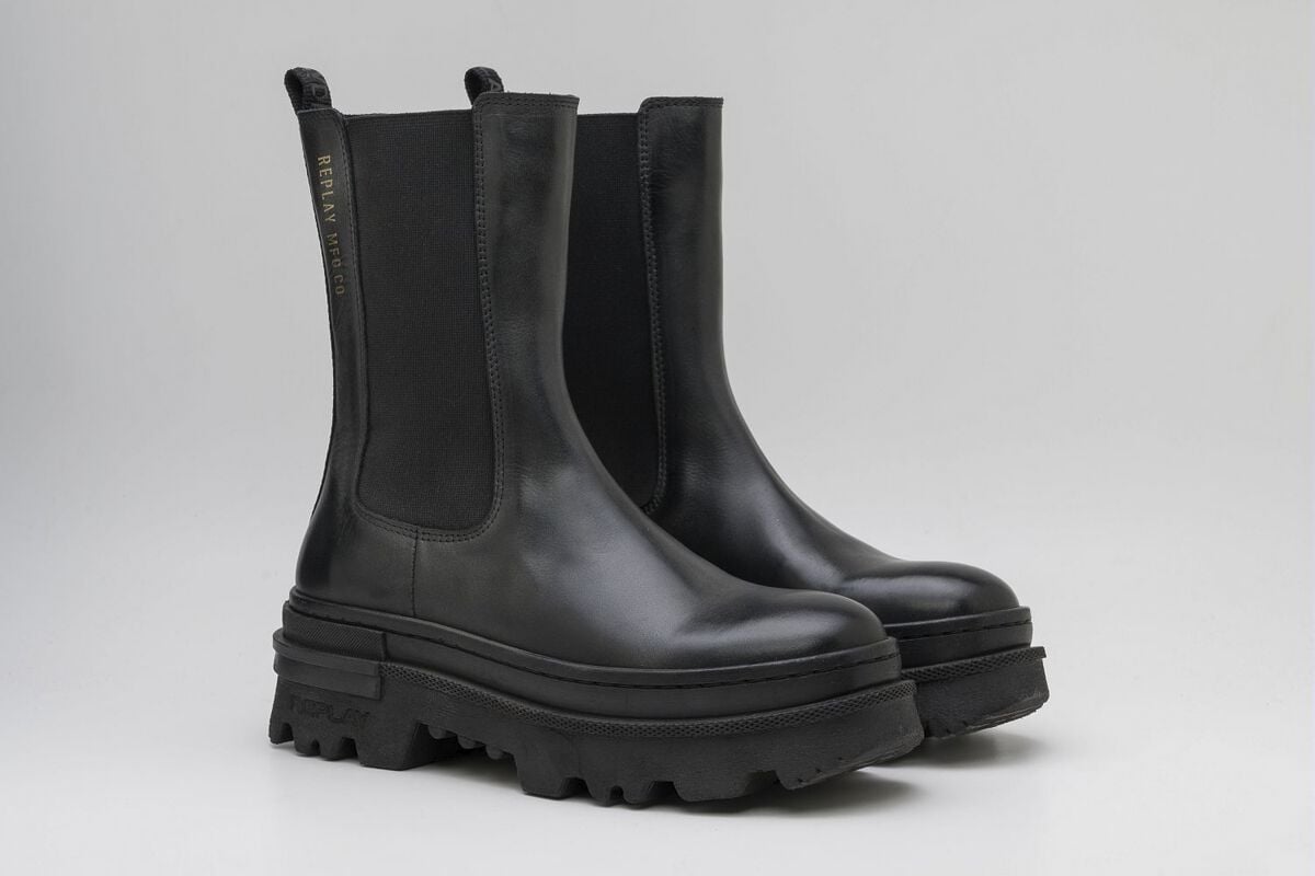 EMP "Laser Soft" Boot Schwarz Von Replay Footwear