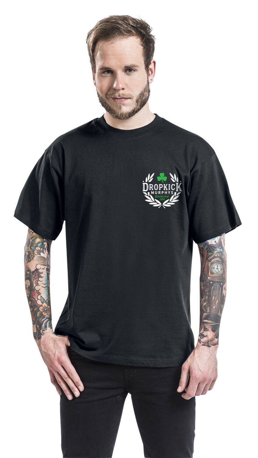 EMP "Laurel" T-Shirt Schwarz Von Dropkick Murphys