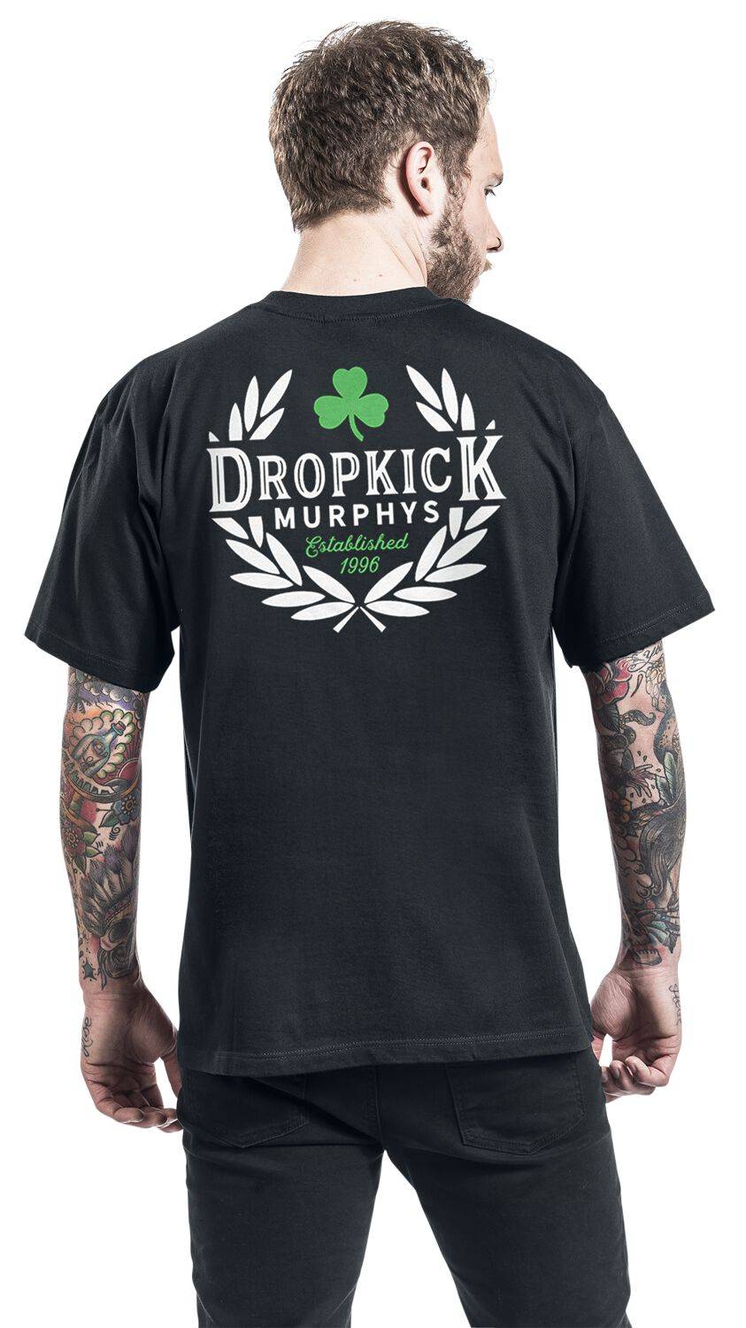 EMP "Laurel" T-Shirt Schwarz Von Dropkick Murphys