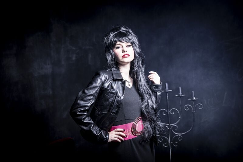 EMP Lederjacke Schwarz Von Gothicana By EMP