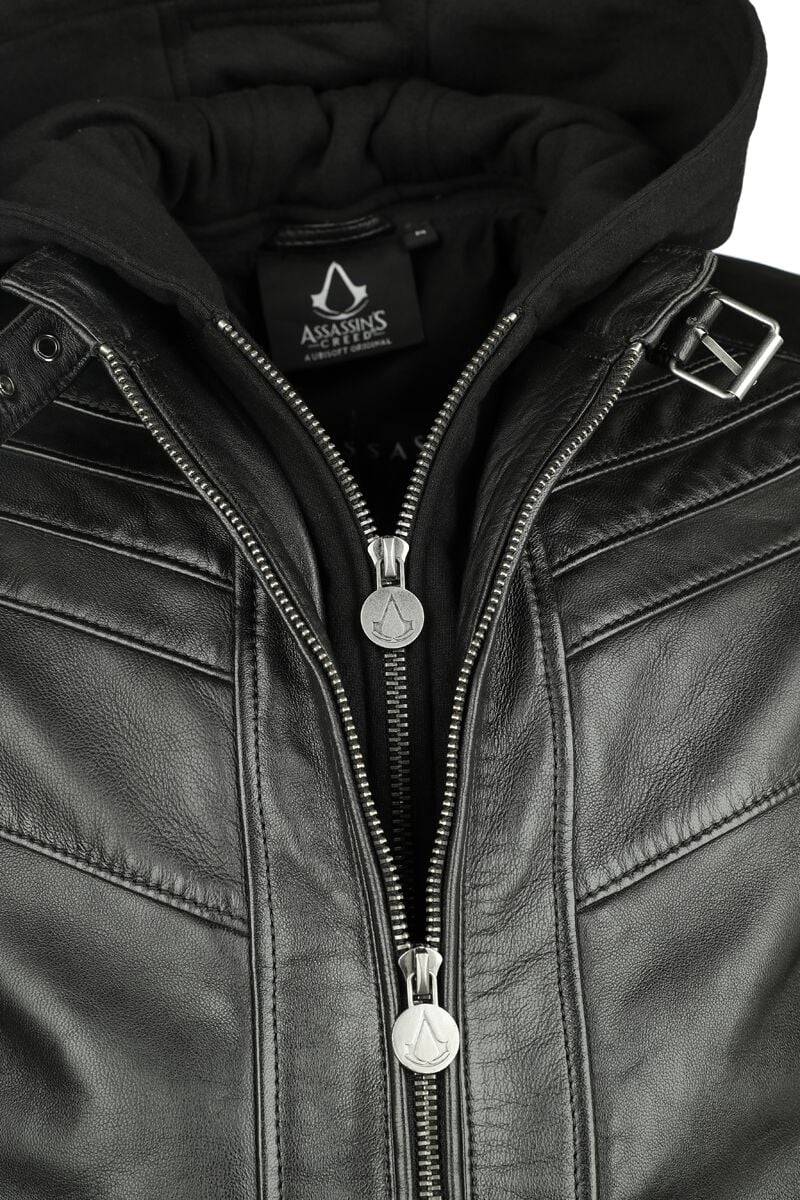 EMP "Legacy" Lederjacke Schwarz Von Assassin's Creed