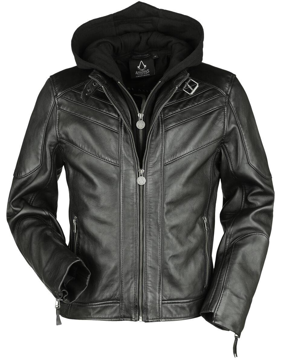 EMP "Legacy" Lederjacke schwarz von Assassin's Creed