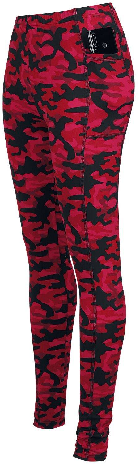 EMP Leggings Rot Von Rock Rebel By EMP