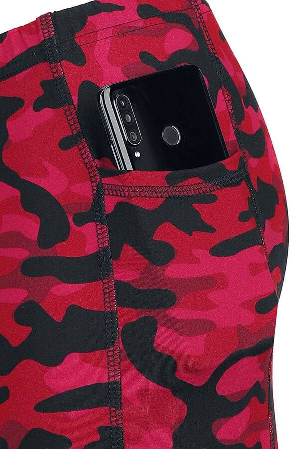 EMP Leggings Rot Von Rock Rebel By EMP