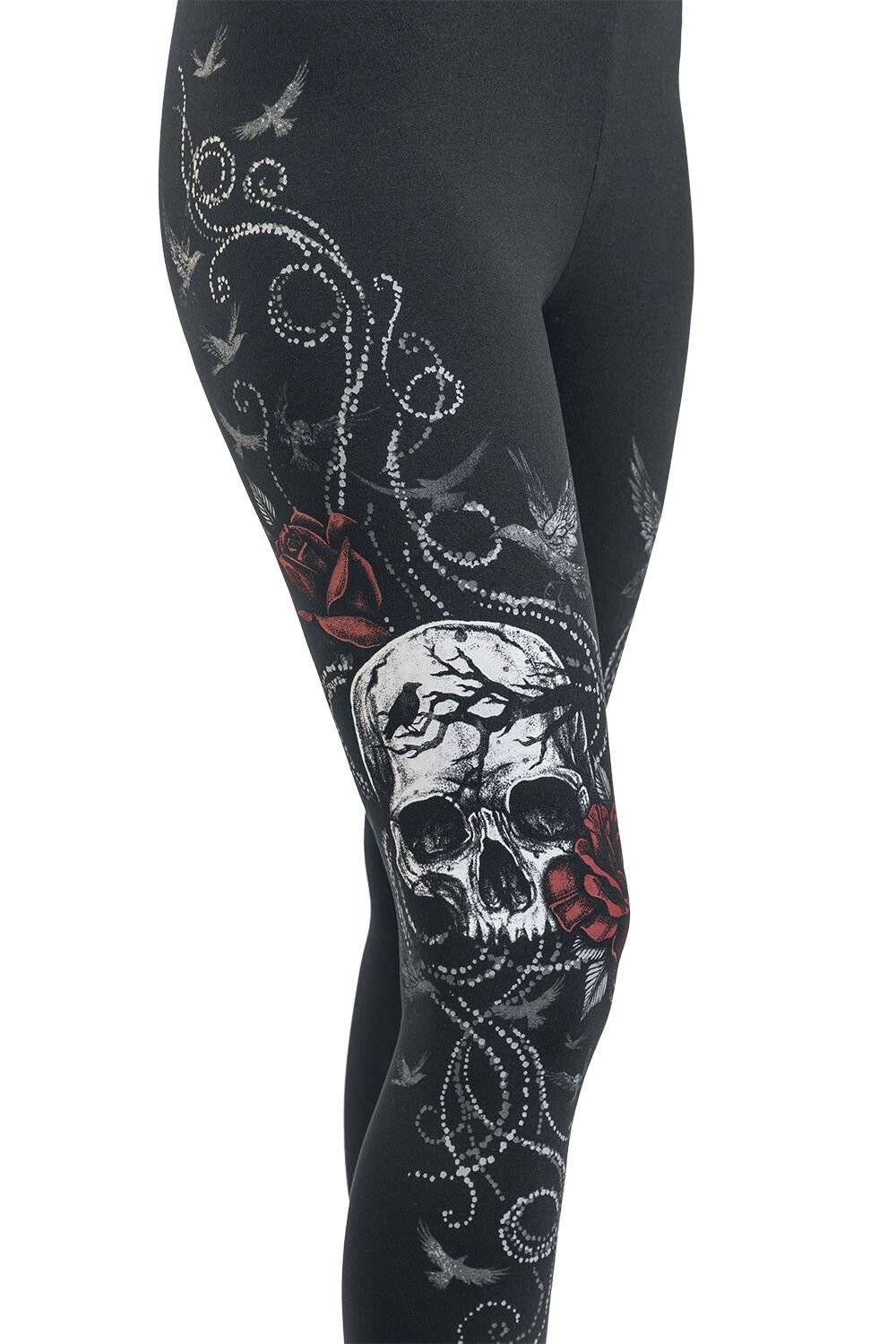 EMP Leggings Schwarz Von Black Premium By EMP