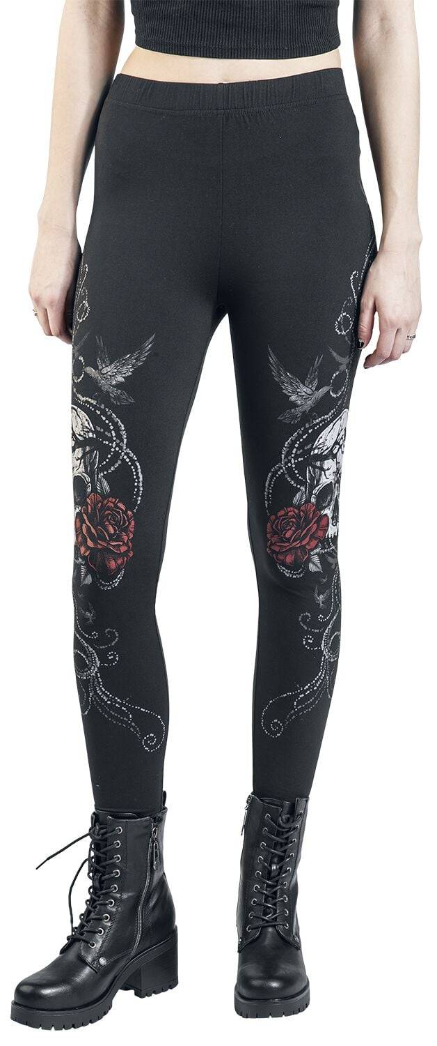 EMP Leggings Schwarz Von Black Premium By EMP