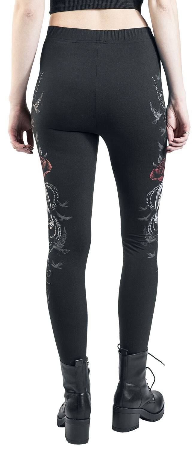 EMP Leggings Schwarz Von Black Premium By EMP