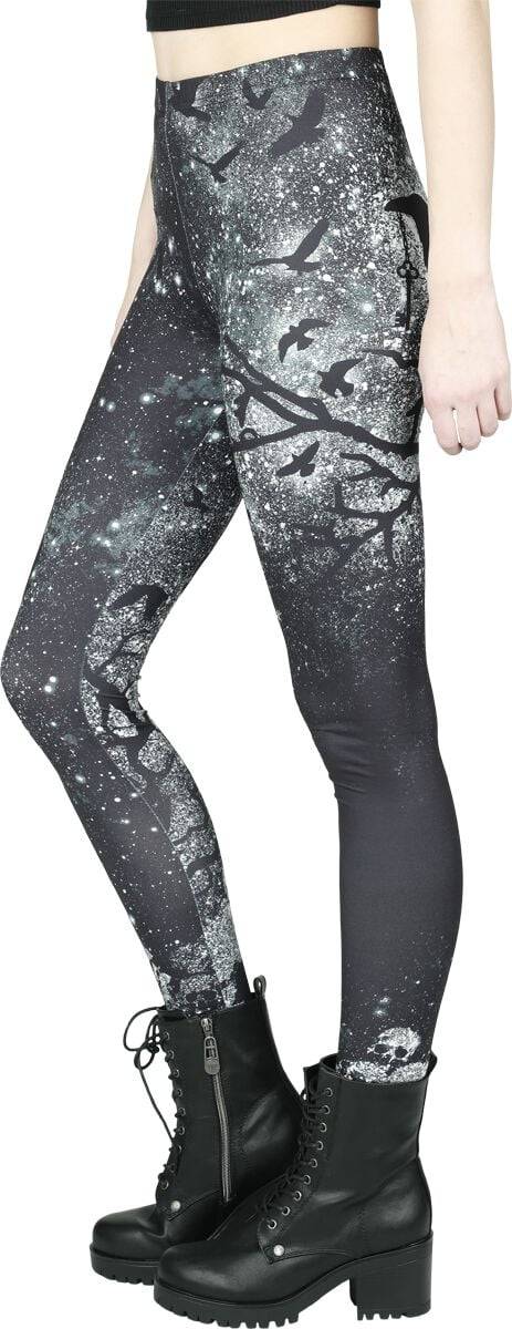 EMP Leggings Schwarz Von Black Premium By EMP