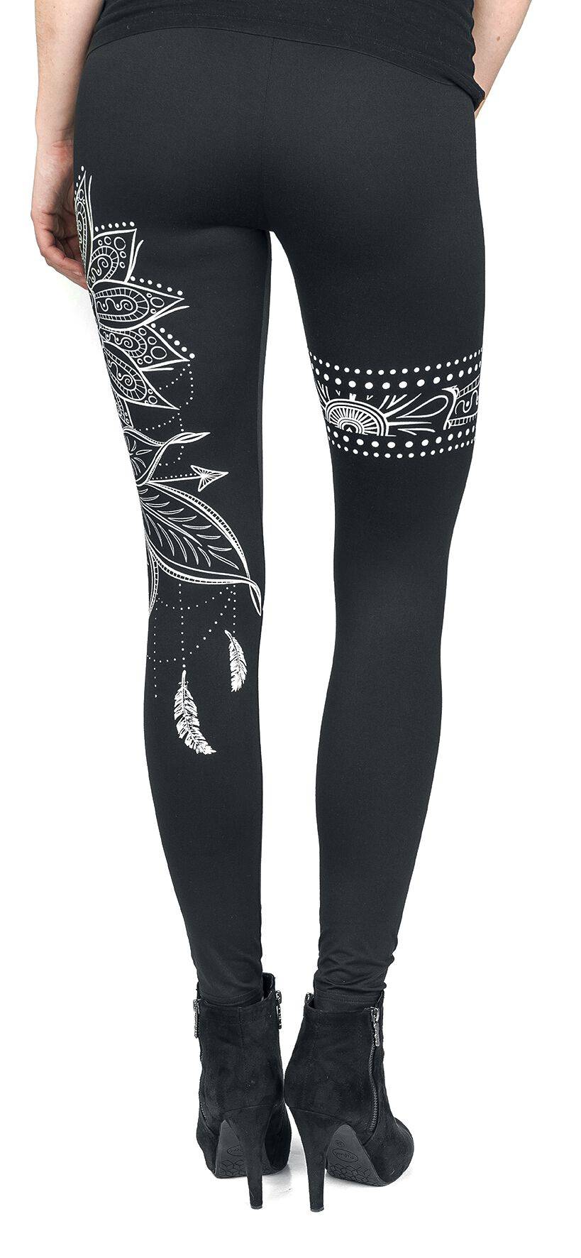 EMP Leggings Schwarz Von Gothicana By EMP