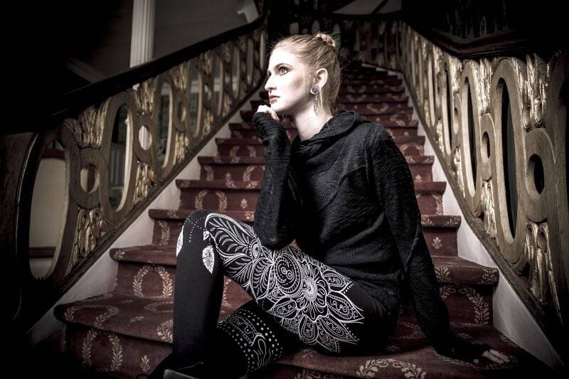 EMP Leggings Schwarz Von Gothicana By EMP