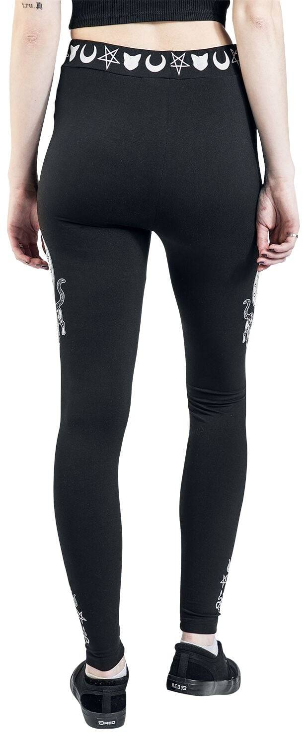 EMP Leggings Schwarz Von Gothicana By EMP