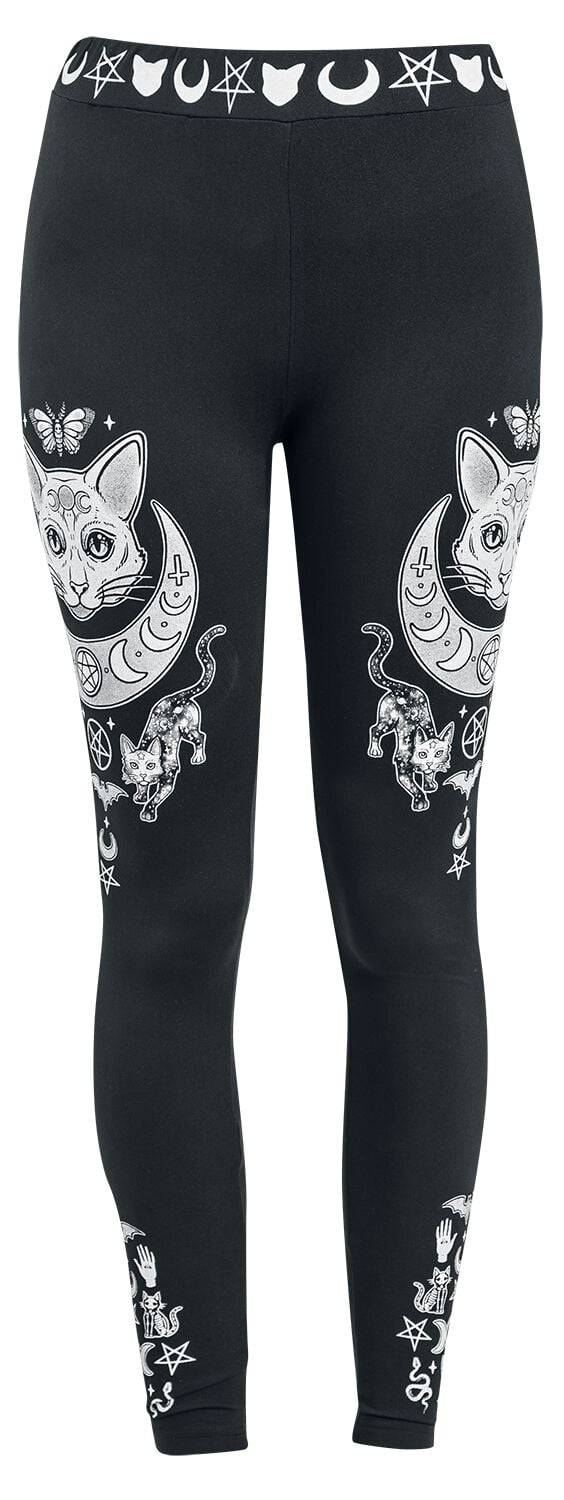 EMP Leggings schwarz von Gothicana by EMP