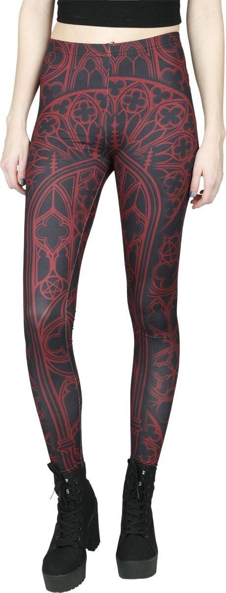 EMP Leggings Schwarz Von Gothicana By EMP