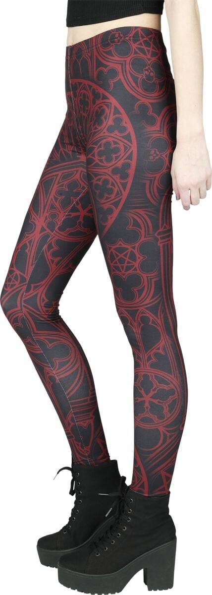 EMP Leggings Schwarz Von Gothicana By EMP