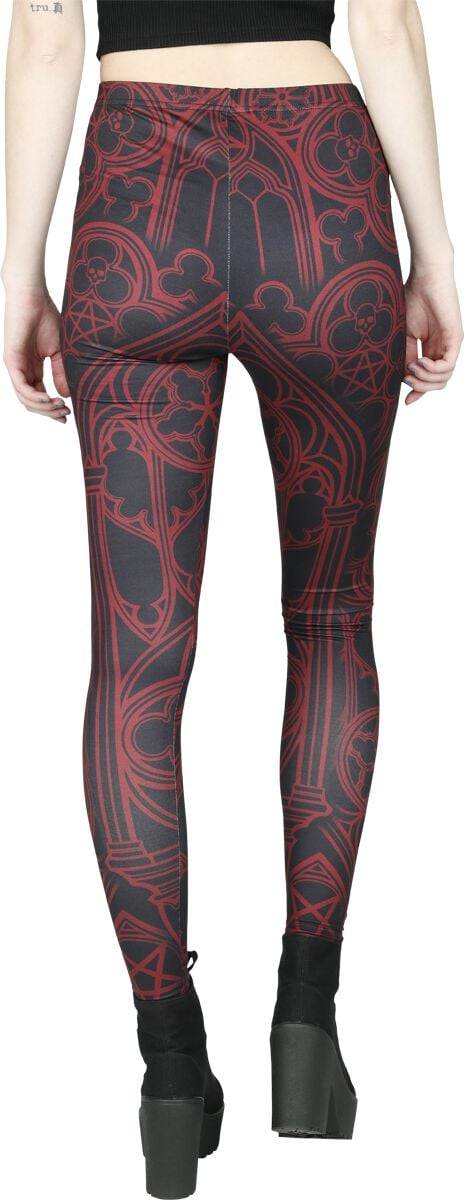 EMP Leggings Schwarz Von Gothicana By EMP
