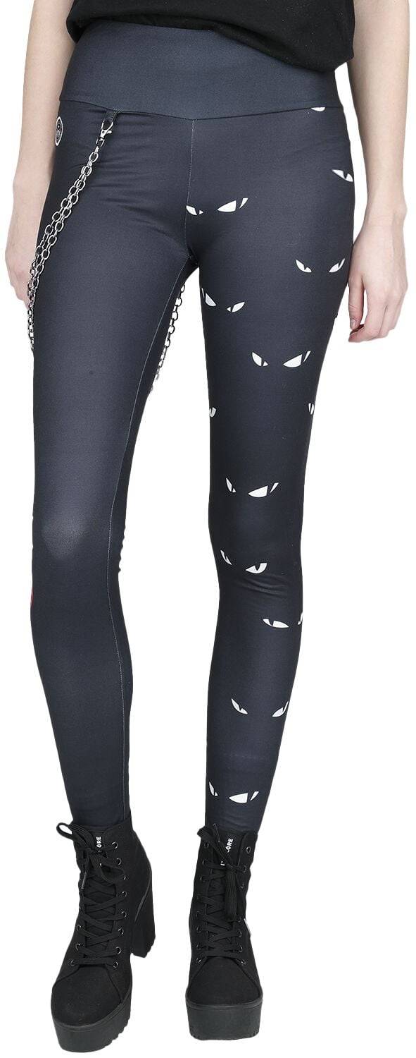 EMP Leggings Schwarz Von Gothicana By EMP