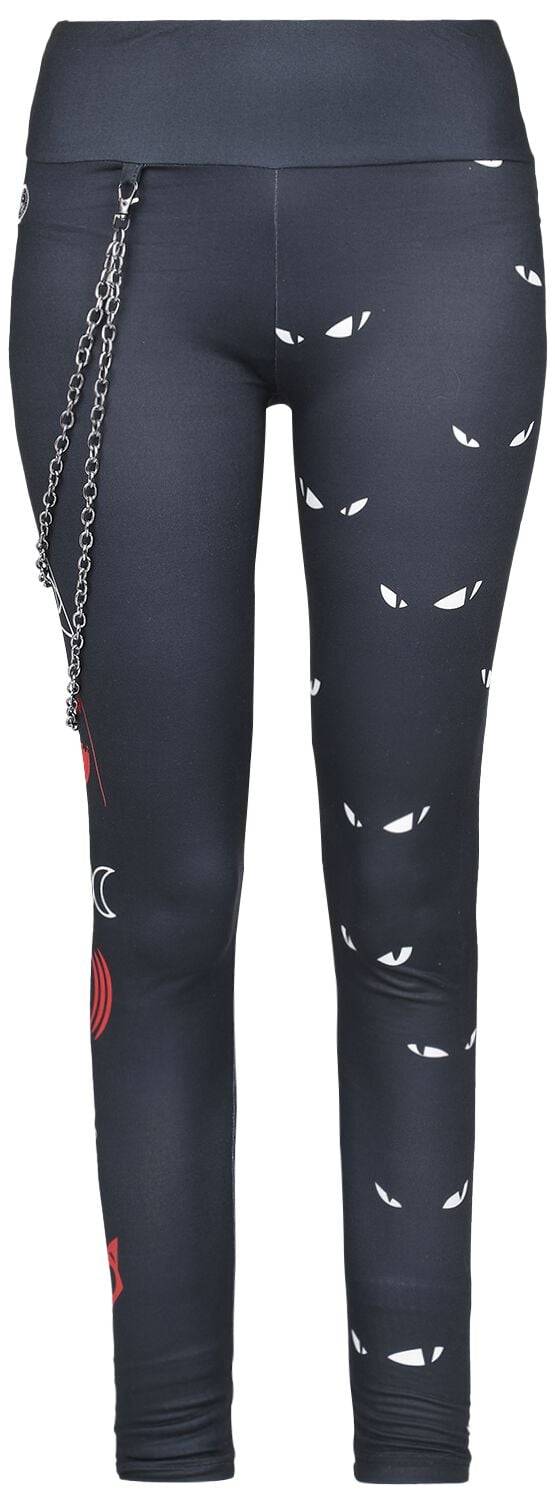 EMP Leggings schwarz von Gothicana by EMP