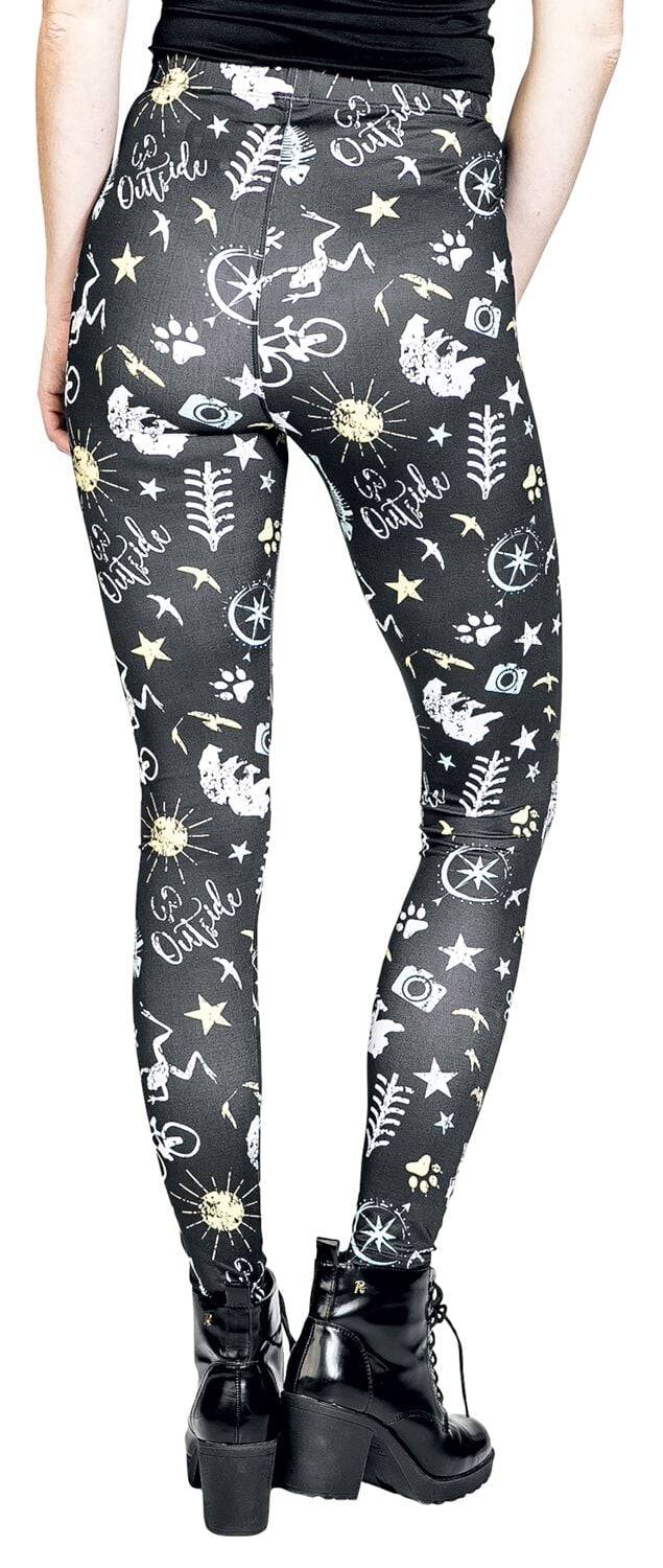EMP Leggings Schwarz Von RED By EMP