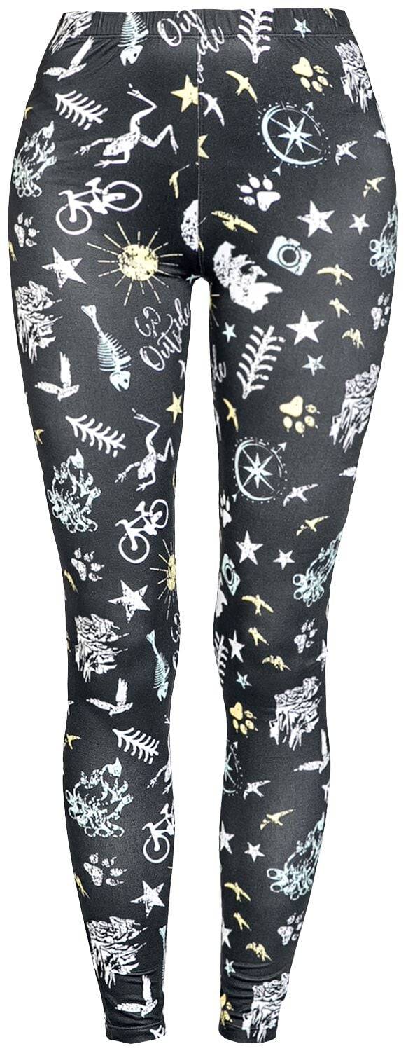 EMP Leggings schwarz von RED by EMP