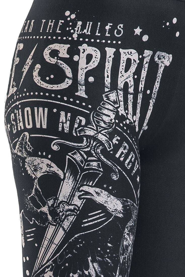 EMP Leggings Schwarz Von Rock Rebel By EMP