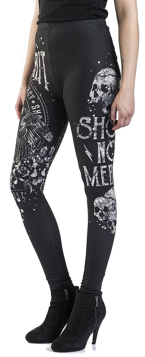EMP Leggings Schwarz Von Rock Rebel By EMP