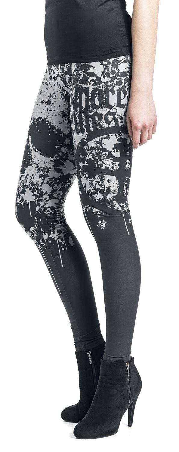 EMP Leggings Schwarz Von Rock Rebel By EMP