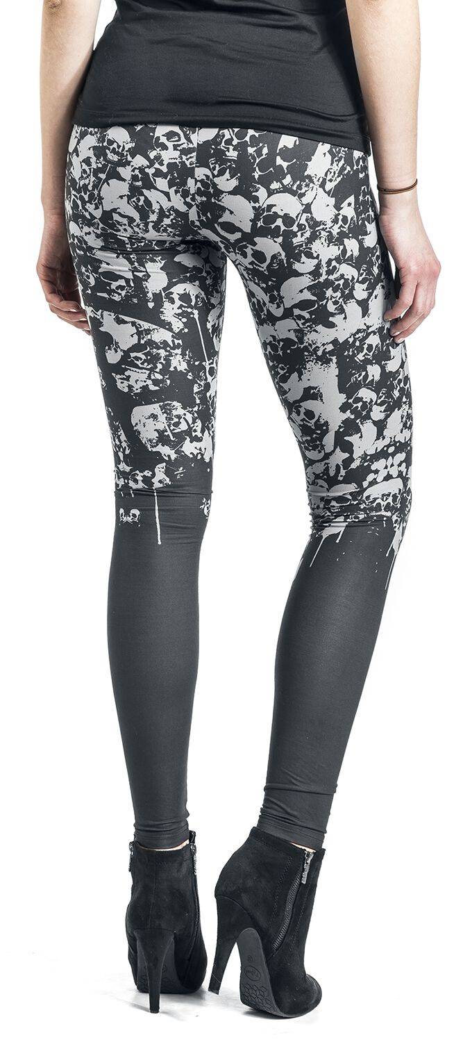 EMP Leggings Schwarz Von Rock Rebel By EMP