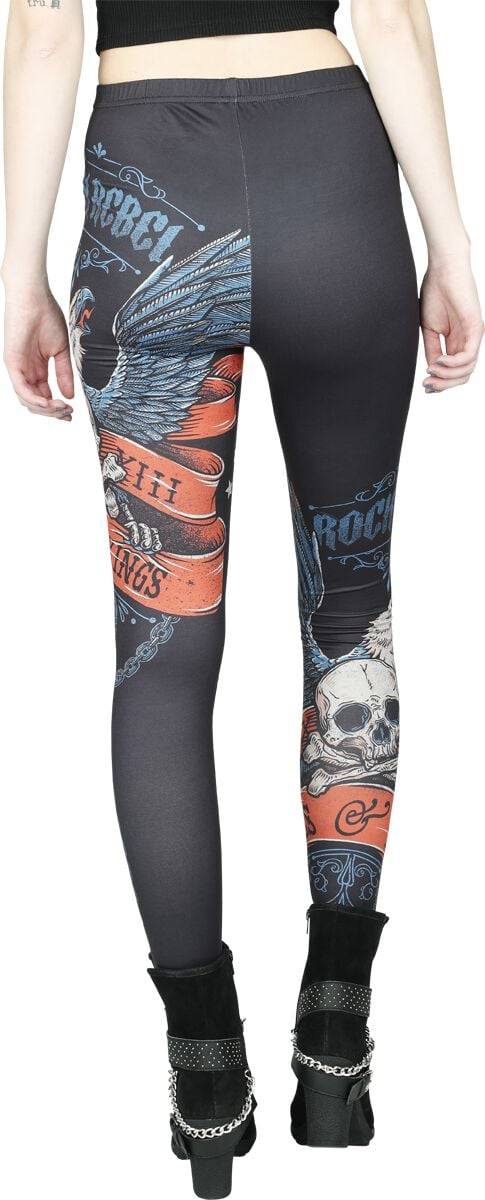 EMP Leggings Schwarz Von Rock Rebel By EMP