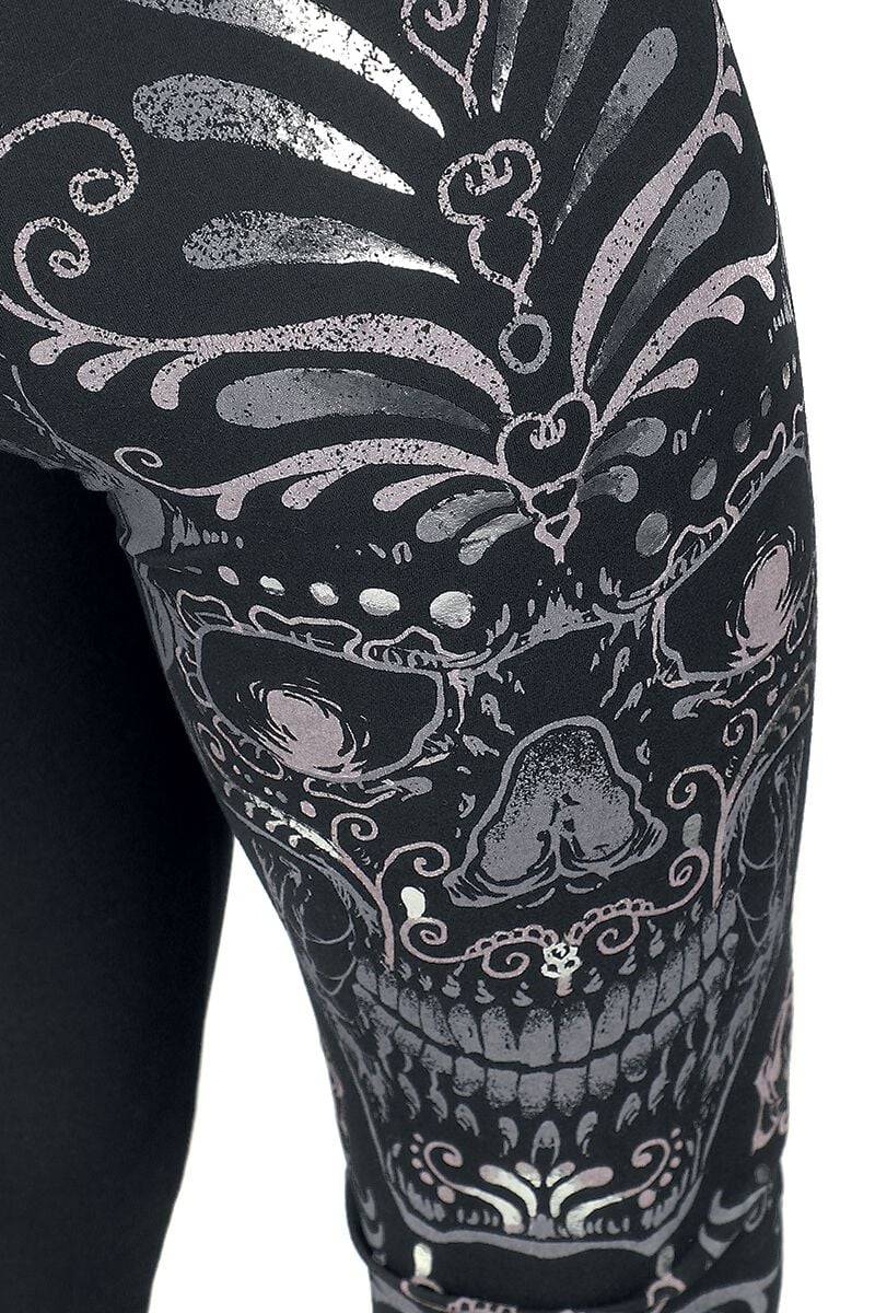 EMP Leggings Schwarz Von Rock Rebel By EMP