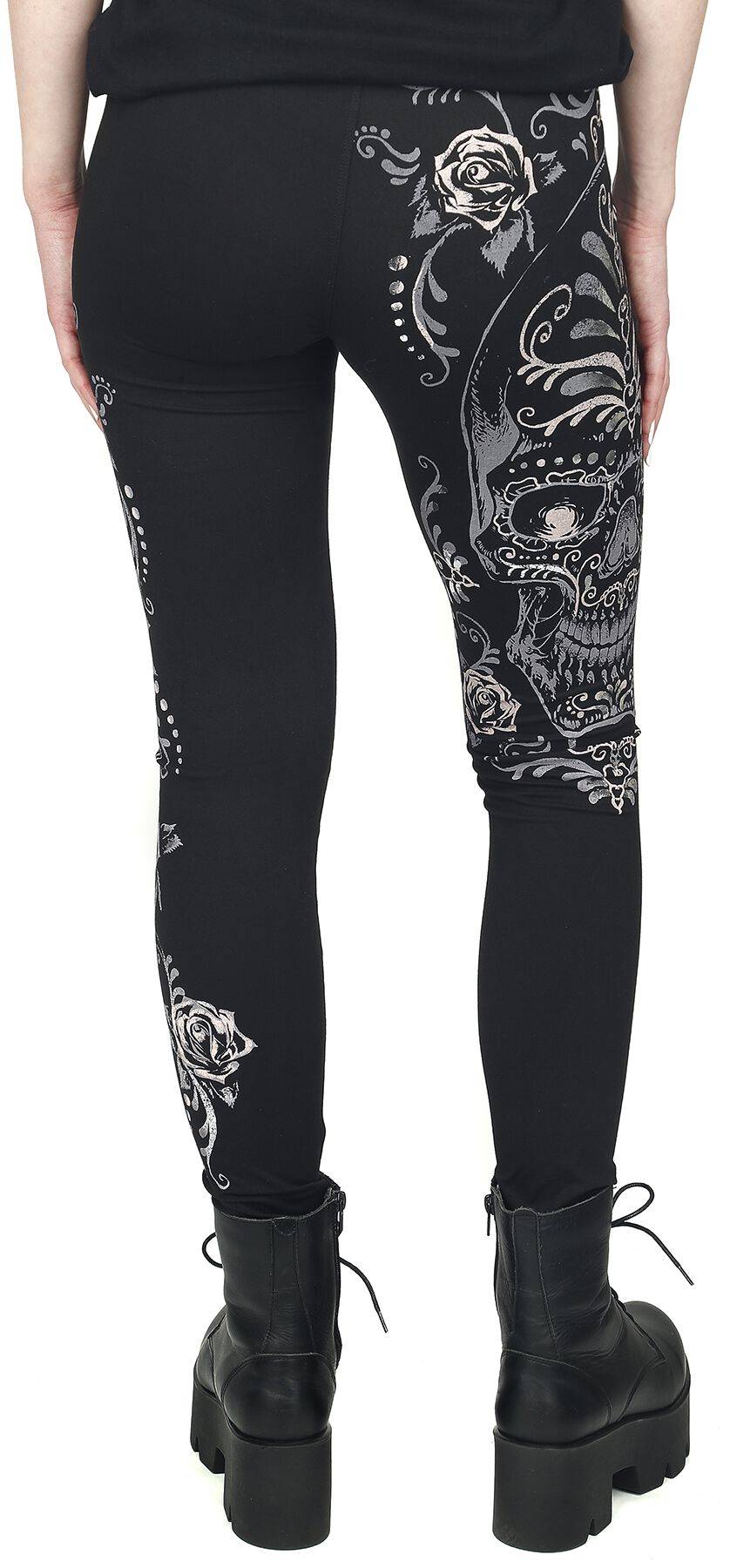 EMP Leggings Schwarz Von Rock Rebel By EMP