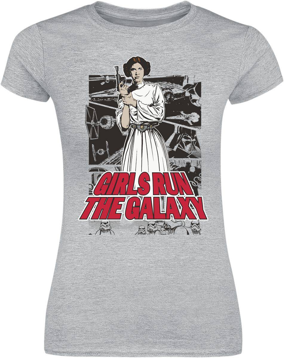 EMP "Leia - Comic" T-Shirt grau von Star Wars