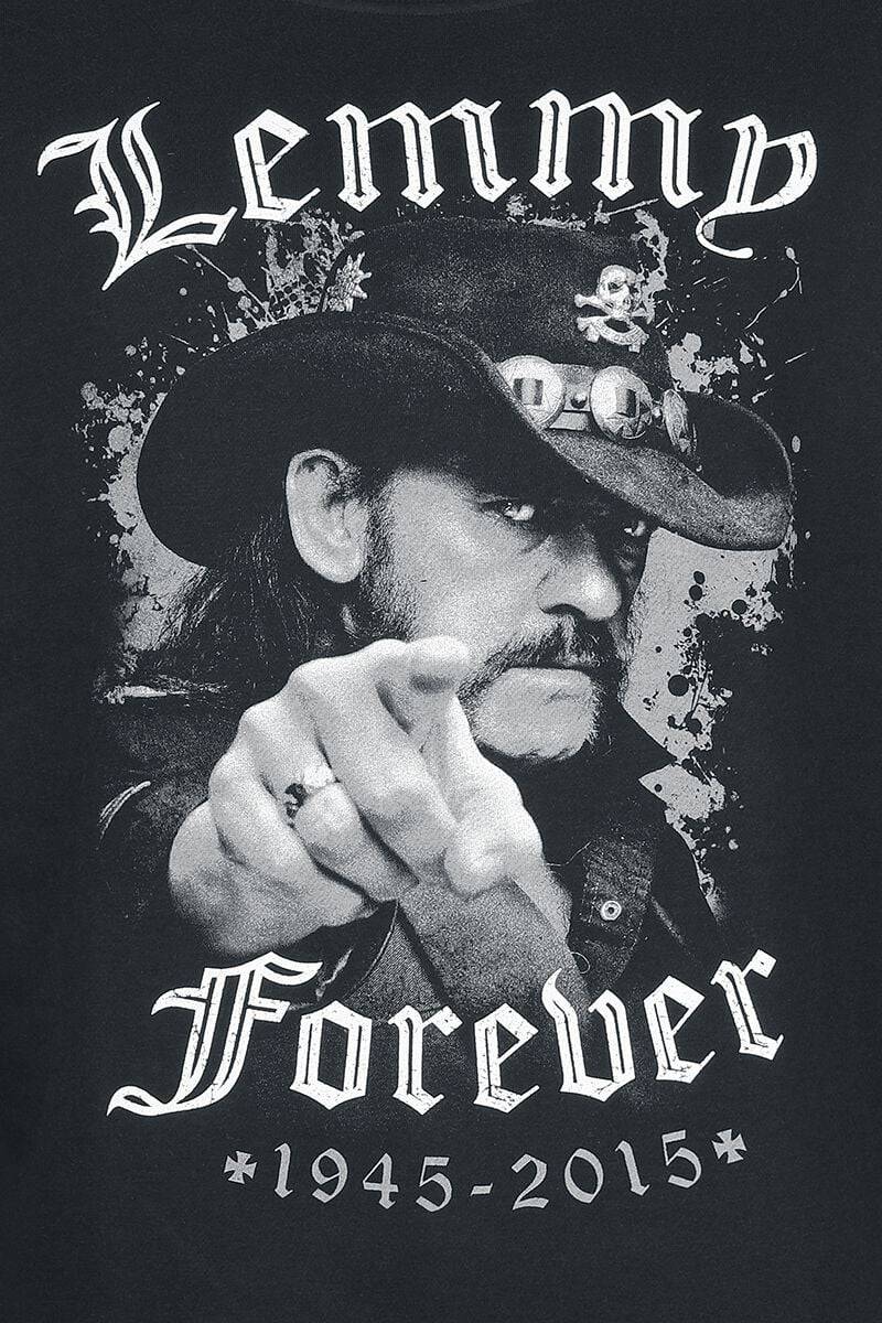 EMP "Lemmy Forever" Sweatshirt Schwarz Von Motörhead