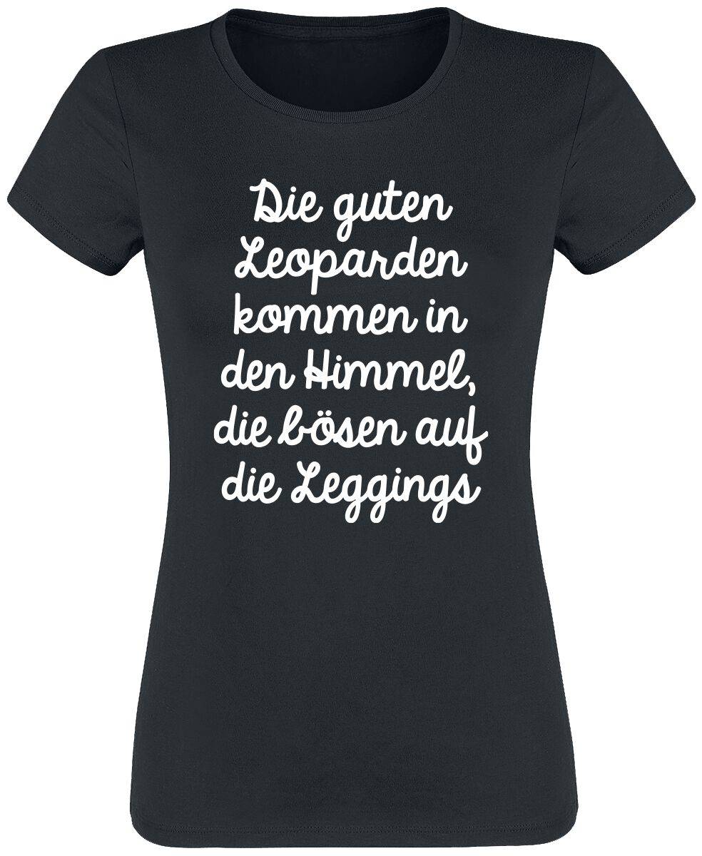 EMP "Leoparden" T-Shirt schwarz von Sprüche