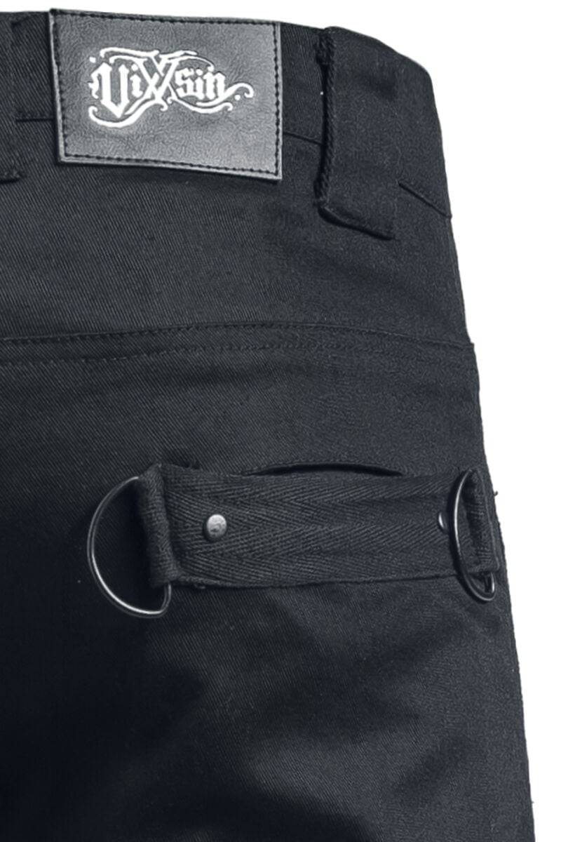 EMP "Liam Pants" Stoffhose Schwarz Von Vixxsin