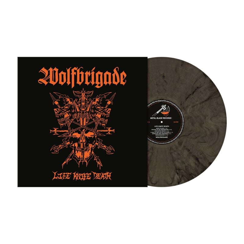 EMP "Life Knife Death" LP von Wolfbrigade
