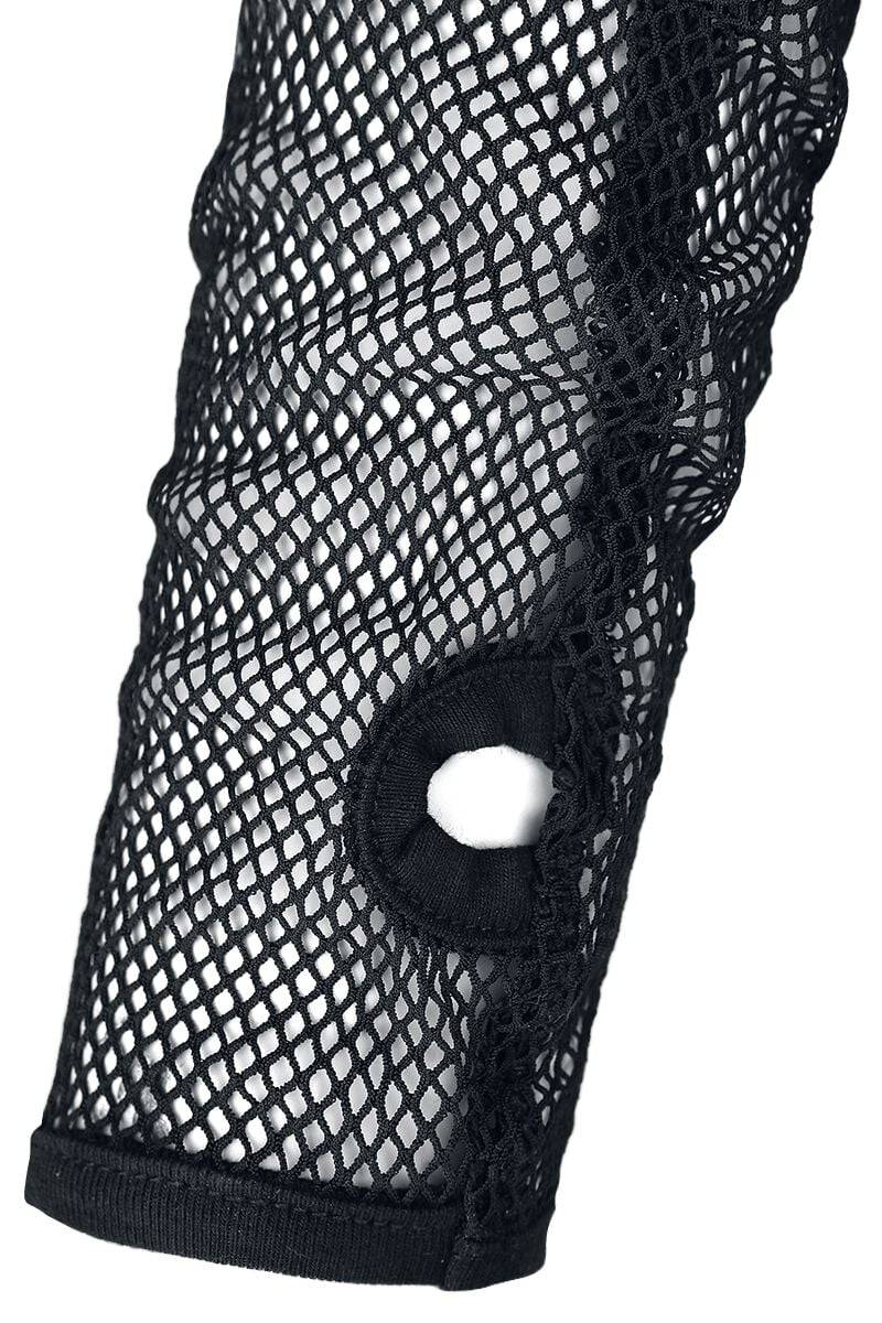 EMP "Lisha Top" Langarmshirt Schwarz Von Heartless