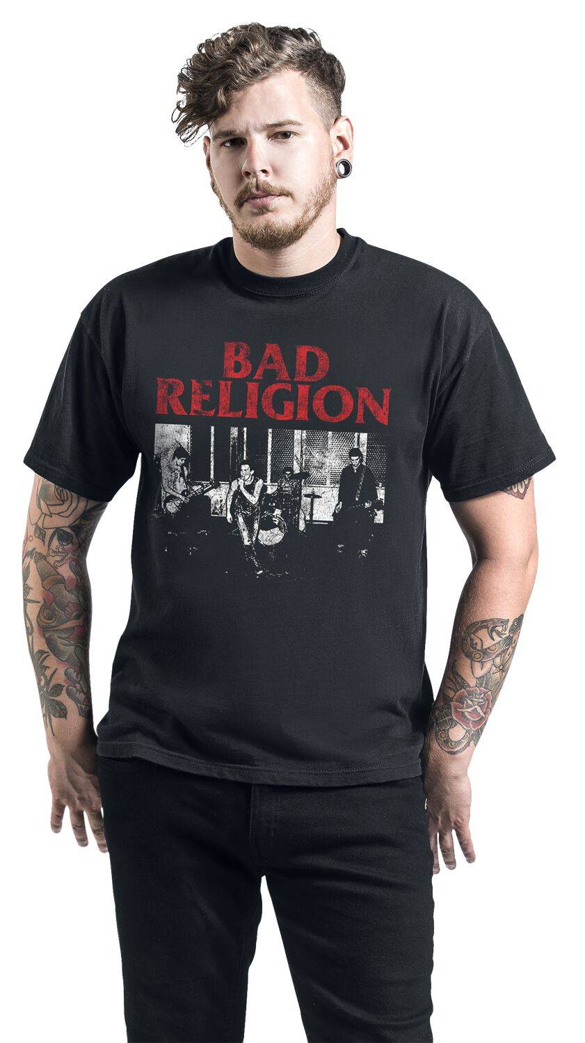 EMP "Live 1980" T-Shirt Schwarz Von Bad Religion
