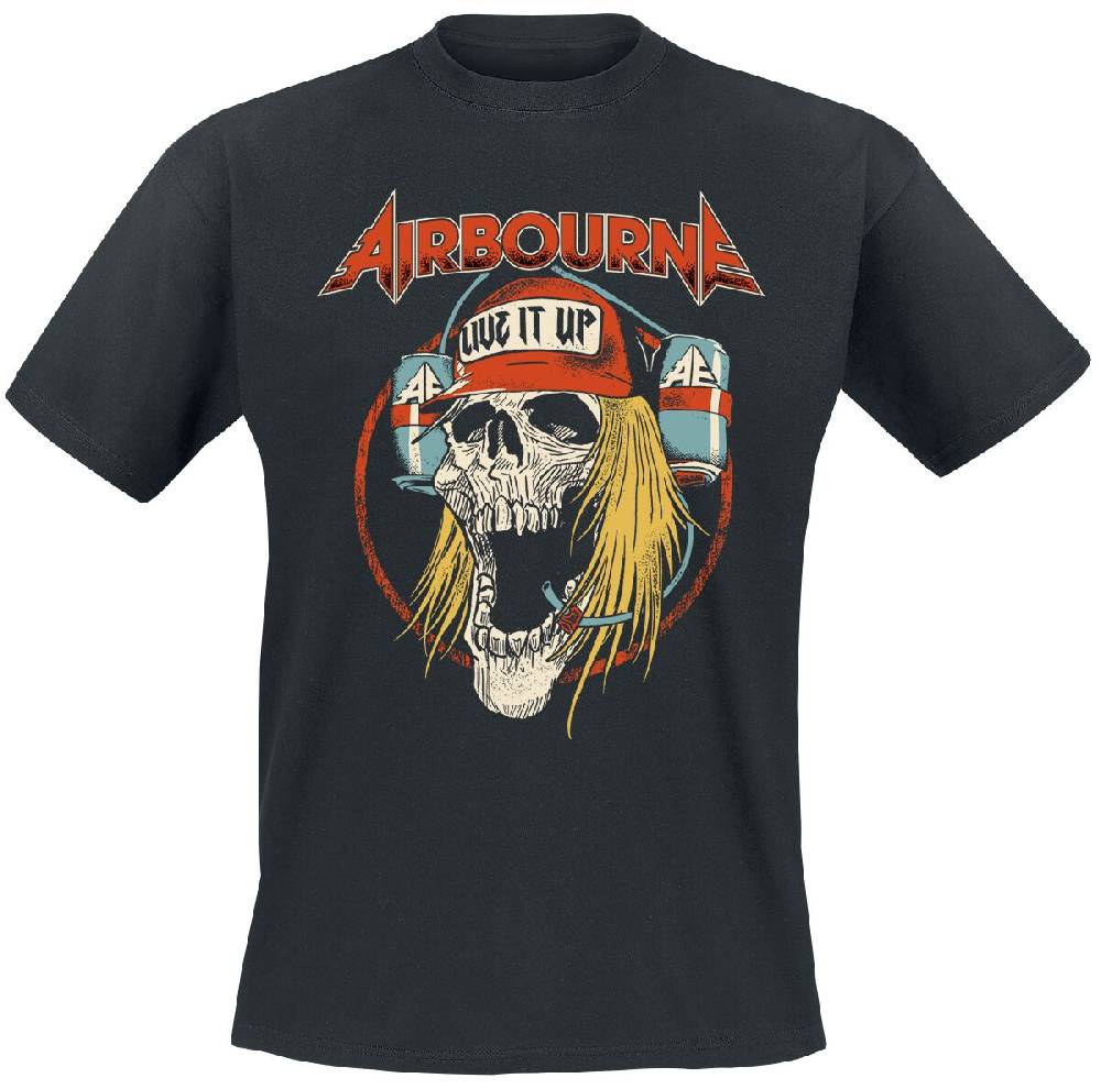 EMP "Live It Up" T-Shirt schwarz von Airbourne