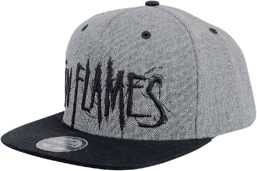 EMP "Logo" Cap schwarz/grau von In Flames