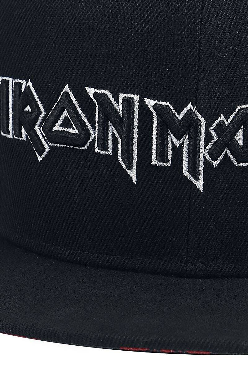 EMP "Logo" Cap Schwarz Von Iron Maiden