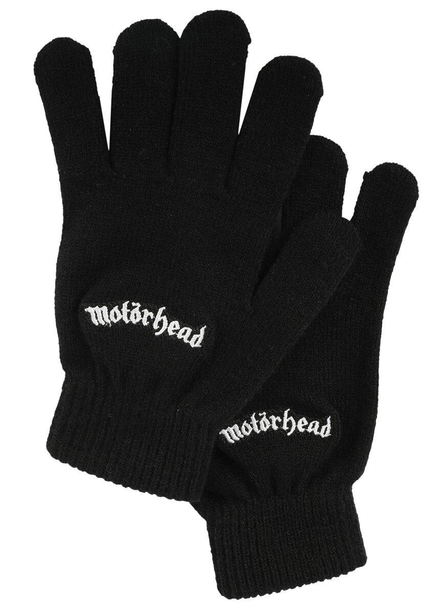 EMP "Logo" Fingerhandschuhe schwarz von Motörhead
